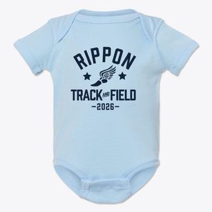 Rippon Middle School Track and Field Baby Onesie