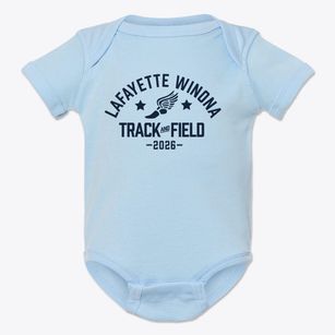 Lafayette Winona Middle School Track and Field Baby Onesie