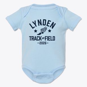 Lynden Christian High School Track and Field Baby Onesie