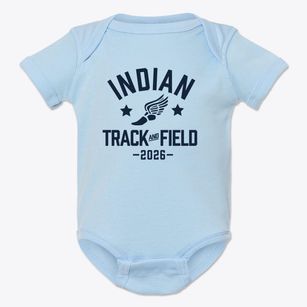 Indian Community School Track and Field Baby Onesie