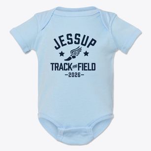 Jessup Elementary School Track and Field Baby Onesie