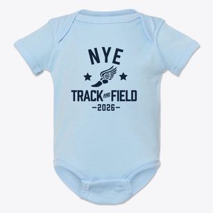 Nye Elementary School Track and Field Baby Onesie