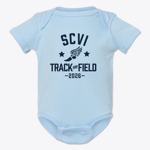 Santa Clarita Valley International Track and Field Baby Onesie
