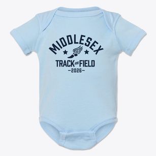 Middlesex Middle School Track and Field Baby Onesie