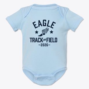 Eagle Hill Greenwich School Track and Field Baby Onesie