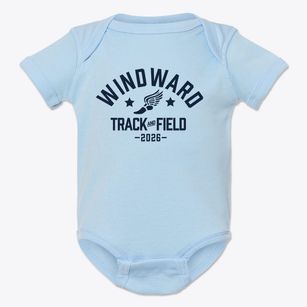 Windward School For Adults Track and Field Baby Onesie
