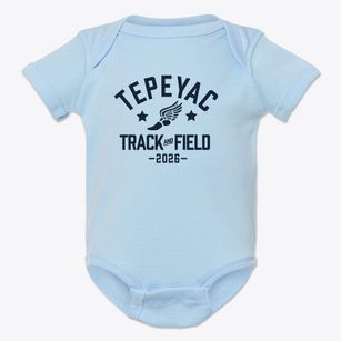 Our Lady Of Tepeyac High School Track and Field Baby Onesie