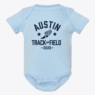 Austin High School Track and Field Baby Onesie