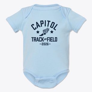 Capitol High School Track and Field Baby Onesie