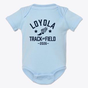 Loyola Blakefield Jesuit School Track and Field Baby Onesie