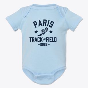 Paris High School Track and Field Baby Onesie