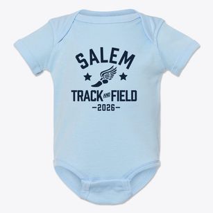 Salem High School Track and Field Baby Onesie