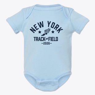 New York Elementary School R Iv Track and Field Baby Onesie
