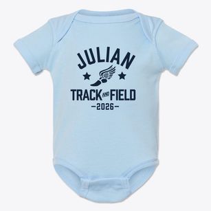 Julian High School Track and Field Baby Onesie