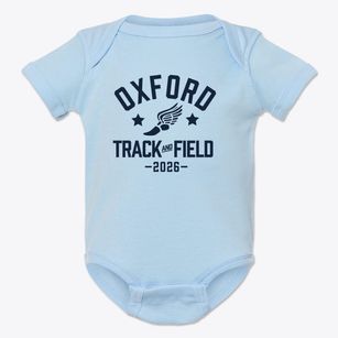 Oxford Elementary School Track and Field Baby Onesie