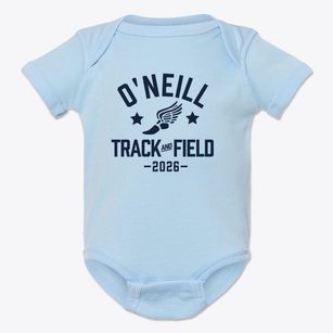 James I. O'neill High School Track and Field Baby Onesie