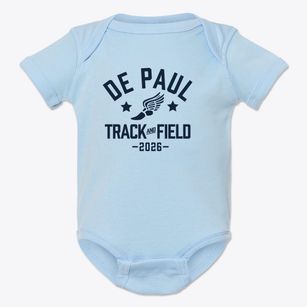 De Paul Catholic High School Track and Field Baby Onesie