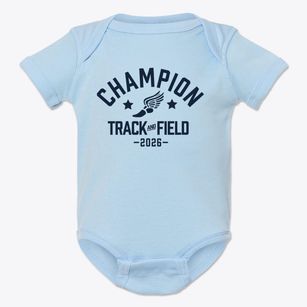 Champion Academy Track and Field Baby Onesie