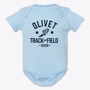Olivet Primary School Track and Field Baby Onesie