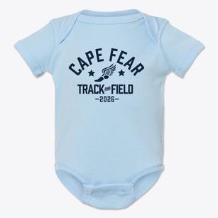 Cape Fear High School Track and Field Baby Onesie