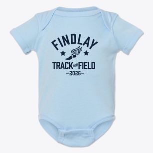 Findlay High School Track and Field Baby Onesie