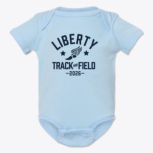 Liberty Elementary School Track and Field Baby Onesie