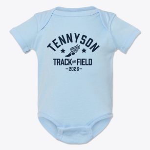 Tennyson High School Track and Field Baby Onesie