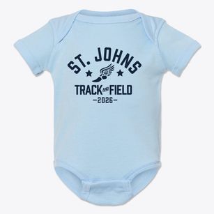 Saint Johns Episcopal School Track and Field Baby Onesie
