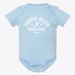 Tropic Isles Elementary School Track and Field Baby Onesie