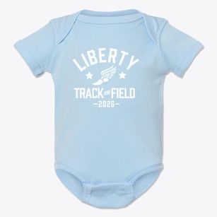 Liberty Elementary School Track and Field Baby Onesie
