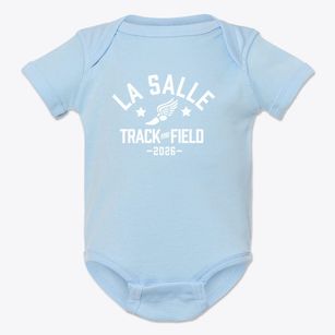 La Salle High School Track and Field Baby Onesie