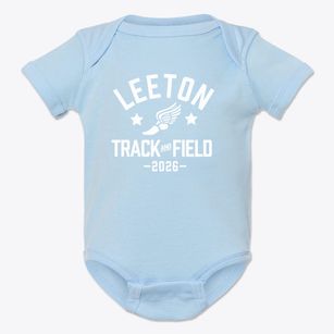 Leeton Rx School Track and Field Baby Onesie