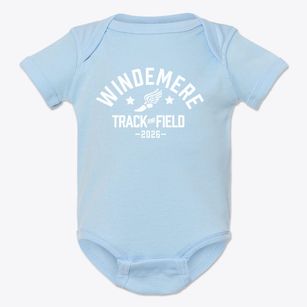 Windemere Elementary School Track and Field Baby Onesie
