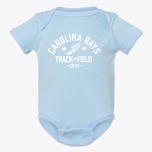 Carolina Bays Academy Track and Field Baby Onesie