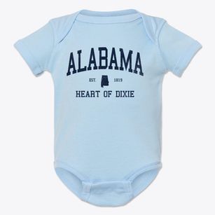  Alabama Slogan Baby Onesie