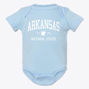  Arkansas Slogan Baby Onesie