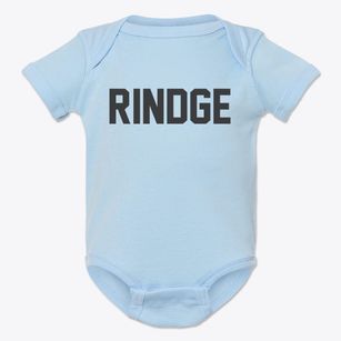 Rindge New Hampshire Classic Block Baby Onesie