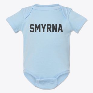 Smyrna Tennessee Classic Block Baby Onesie
