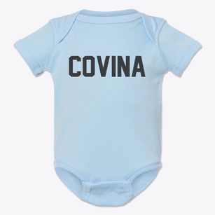 Covina California Classic Block Baby Onesie