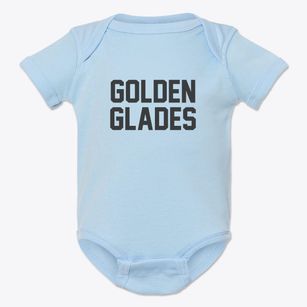 Golden Glades Florida Classic Block Baby Onesie