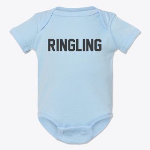 Ringling Oklahoma Classic Block Baby Onesie