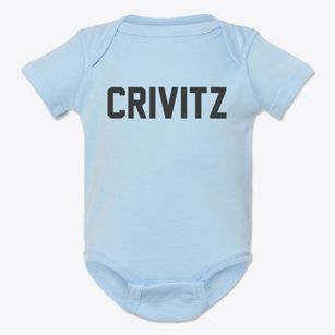 Crivitz Wisconsin Classic Block Baby Onesie