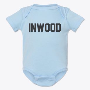 Inwood Iowa Classic Block Baby Onesie