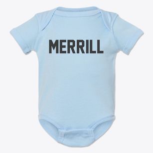 Merrill Oregon Classic Block Baby Onesie