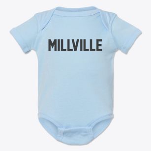 Millville Ohio Classic Block Baby Onesie