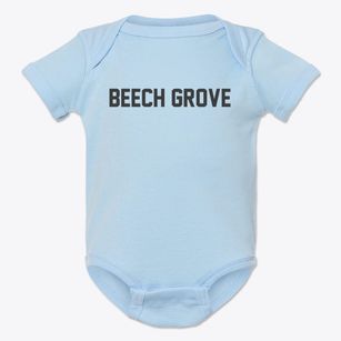 Beech Grove Kentucky Classic Block Baby Onesie