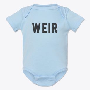Weir Mississippi Classic Block Baby Onesie