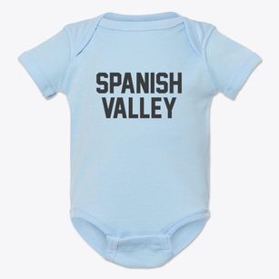 Spanish Valley Utah Classic Block Baby Onesie
