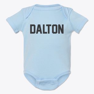 Dalton Minnesota Classic Block Baby Onesie
