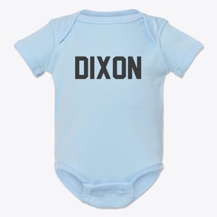 Dixon Montana Classic Block Baby Onesie
